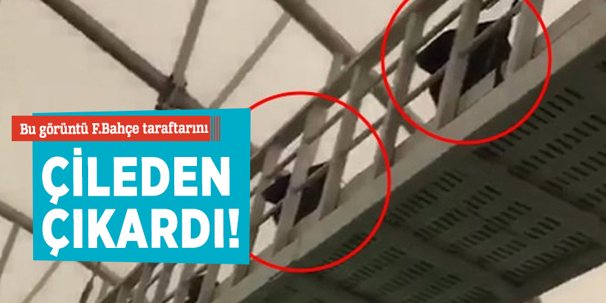 F.Bahçe taraftarını çileden çıkaran görüntü