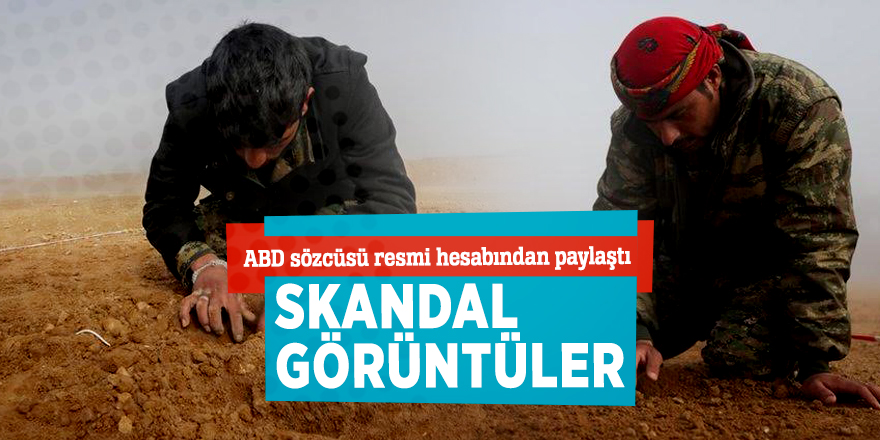 ABD sözcüsü resmi hesabından paylaştı! Skandal görüntüler...