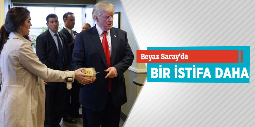 Beyaz Saray’da bir istifa daha