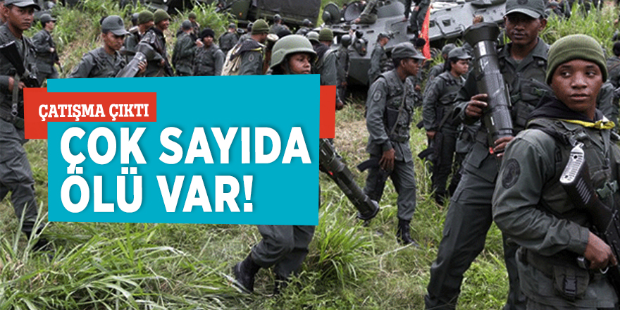 Çatışma çıktı çok sayıda ölü var!