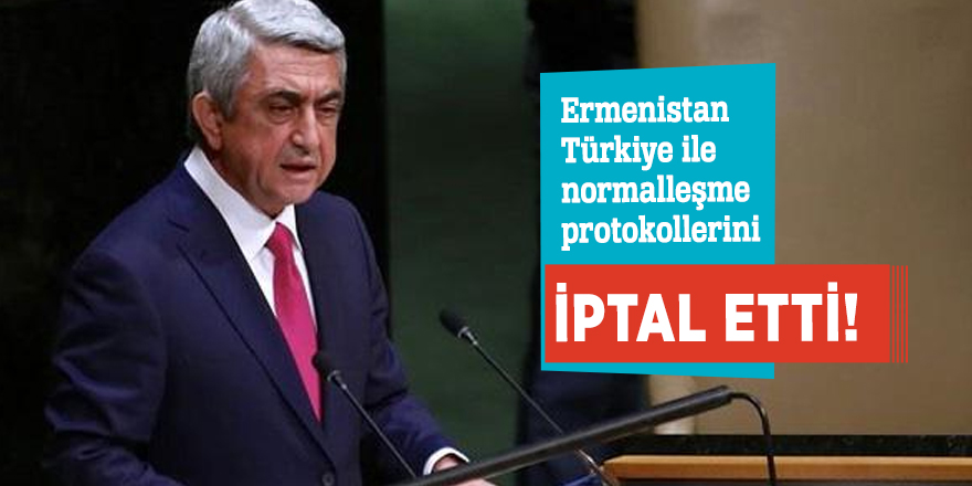 Ermenistan Türkiye ile normalleşme protokollerini iptal etti