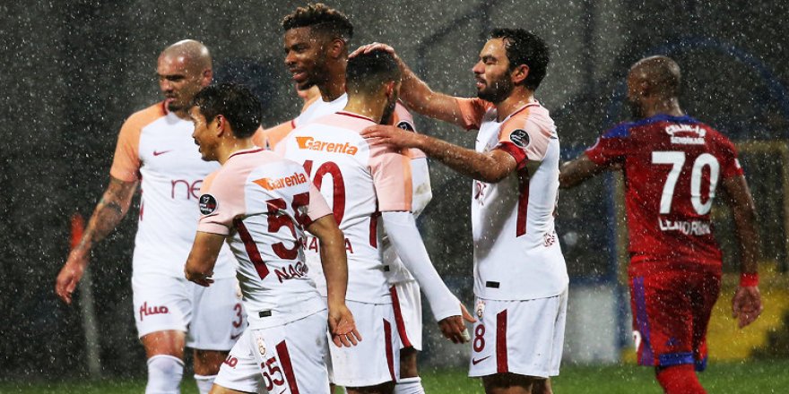 G.Saray Karabük'ü ezerek yendi: 7-0