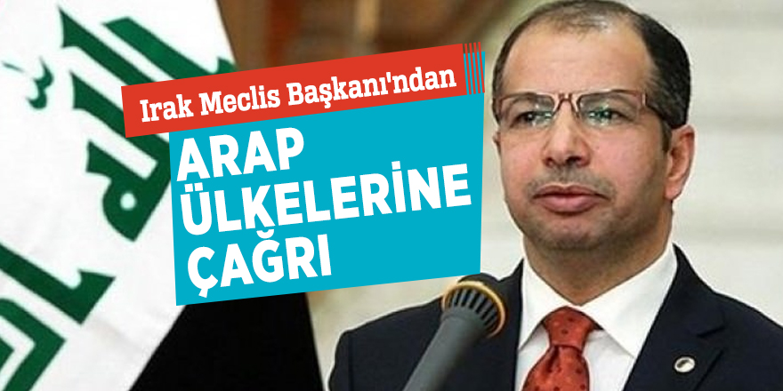 Irak Meclis Başkanı'ndan Arap ülkelerine çağrı