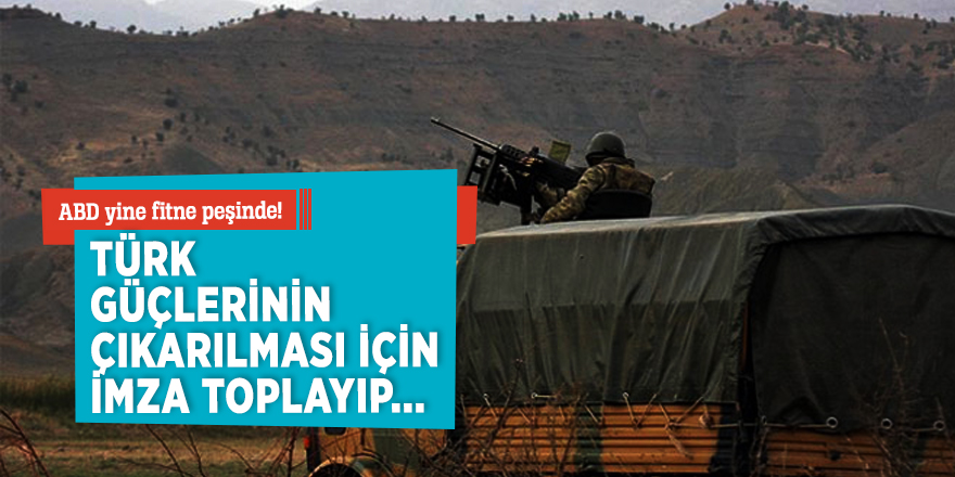 ABD yine fitne peşinde! Türk askerinin çıkarılmasını istediler