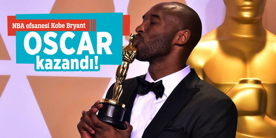 NBA efsanesi Kobe Bryant Oscar kazandı!