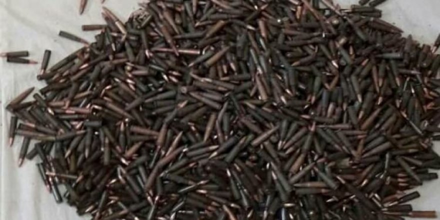 Tunceli'de 338 adet Bixi mermisi ele geçirildi!