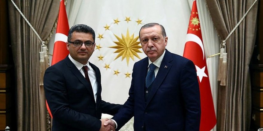 Cumhurbaşkanı Erdoğan KKTC Başbakanı'nı Külliye'de kabul etti