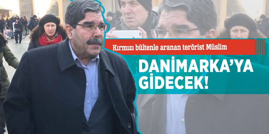 Terörist Salih Müslüm Danimarka'ya gidecek!