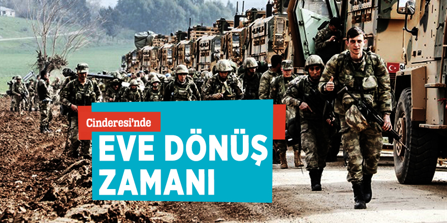 Cinderesi’nde eve dönüş zamanı