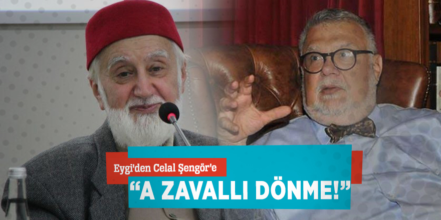 Eygi'den Celal Şengör'e “A zavallı dönme!”
