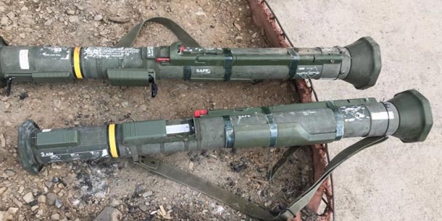 Şırnak'ta 2 adet AT-4 tanksavar silahı ele geçirildi