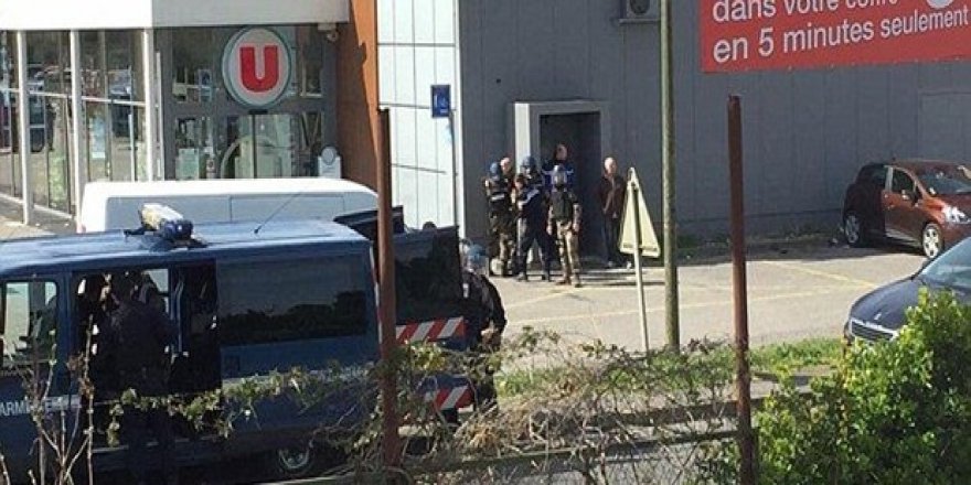 Fransa'da rehine krizi!