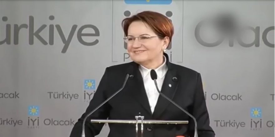 Prompter bozuldu Akşener konuşamadı