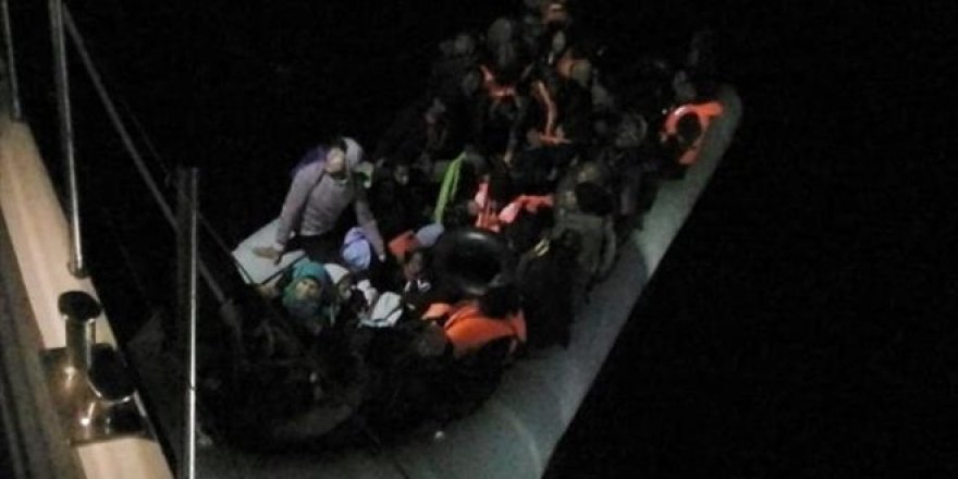 49 kaçak göçmen yakalandı