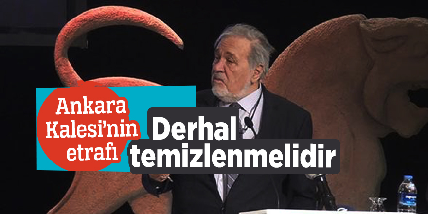 İlber Ortaylı: Ankara Kalesi’nin etrafı temizlenmelidir