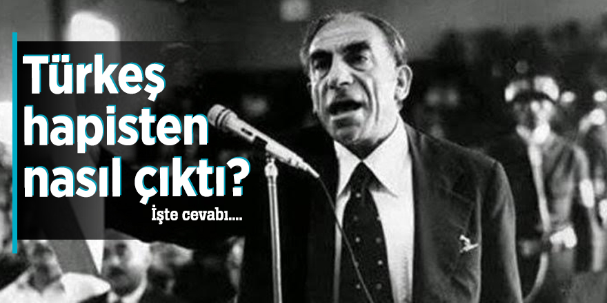 Türkeş hapisten nasıl çıktı?
