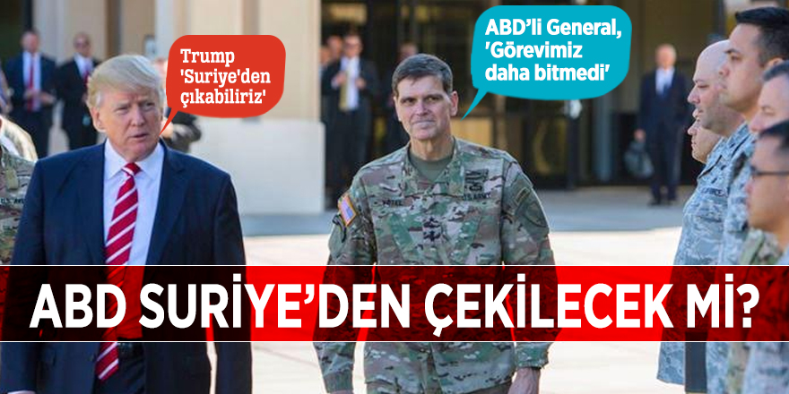 ABD Suriye'de çekilecek mi?