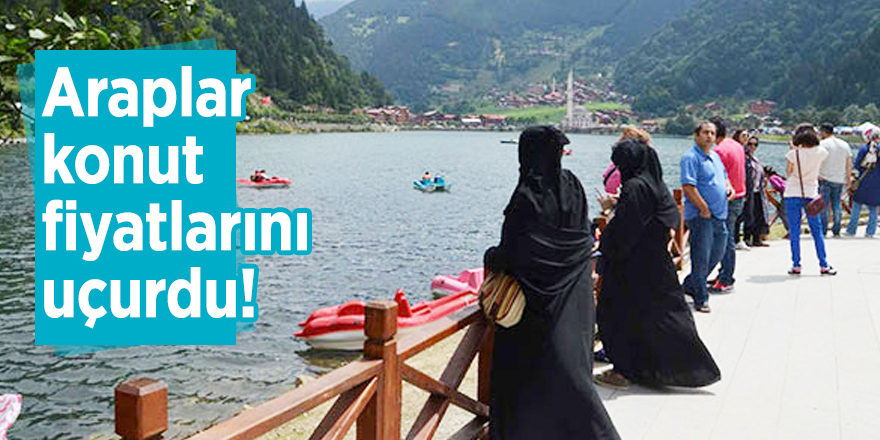 Araplar konut fiyatlarını uçurdu!