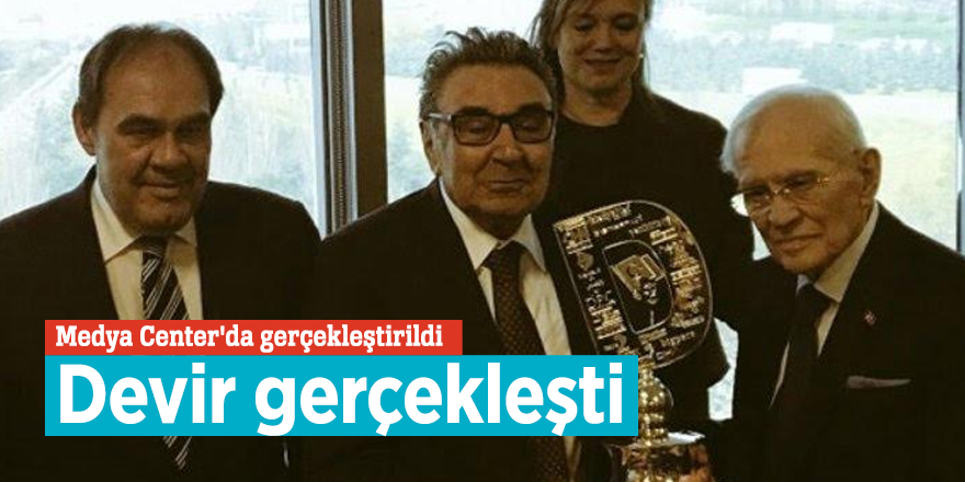 Doğan Medya'nın devir teslim töreni Doğan Medya Center'da gerçekleştirildi