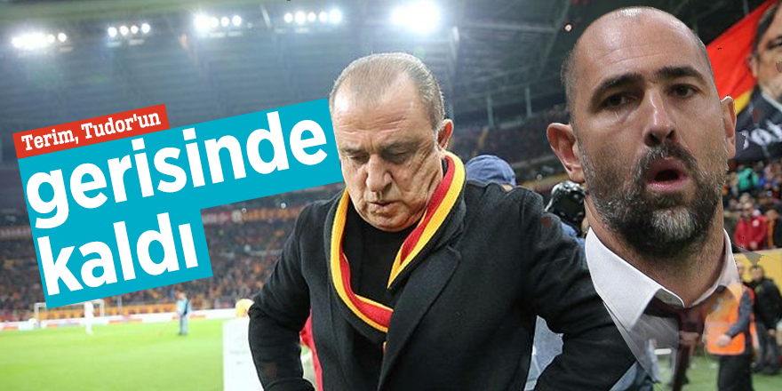 Fatih Terim, Tudor'un gerisinde kaldı