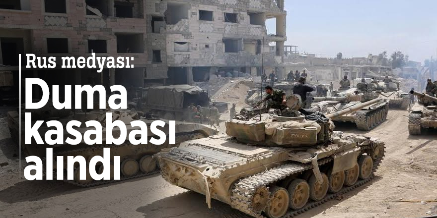 Rus medyası: Duma kasabası alındı