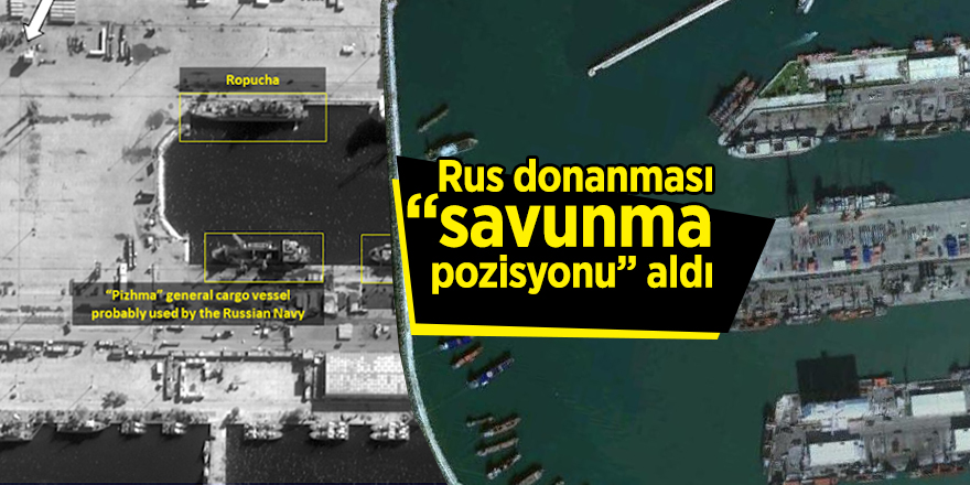 Rus donanması “savunma pozisyonu” aldı