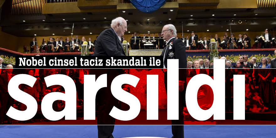 Nobel cinsel taciz skandalı ile sarsıldı