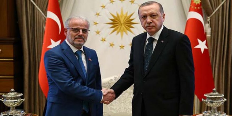 Cumhurbaşkanı Erdoğan, Caferi'yi kabul etti