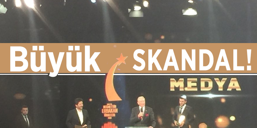 Erbakan Ödülleri töreninde BÜYÜK SKANDAL!
