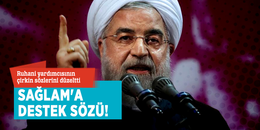 Ruhani yardımcısının çirkin sözlerini düzeltti... Sağlam'a destek sözü!