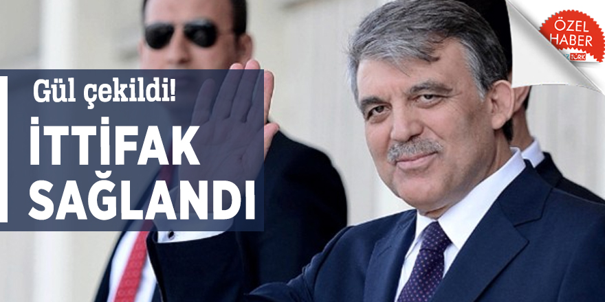 Gül çekildi! ittifak sağlandı