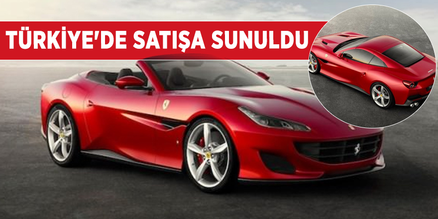 Ferrari'nin yeni modeli Türkiye'de satışa sunuldu