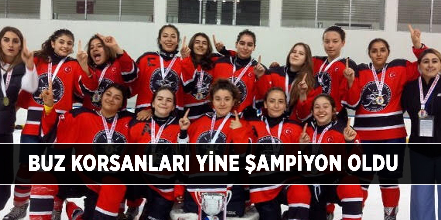 Buz Korsanları yine şampiyon oldu