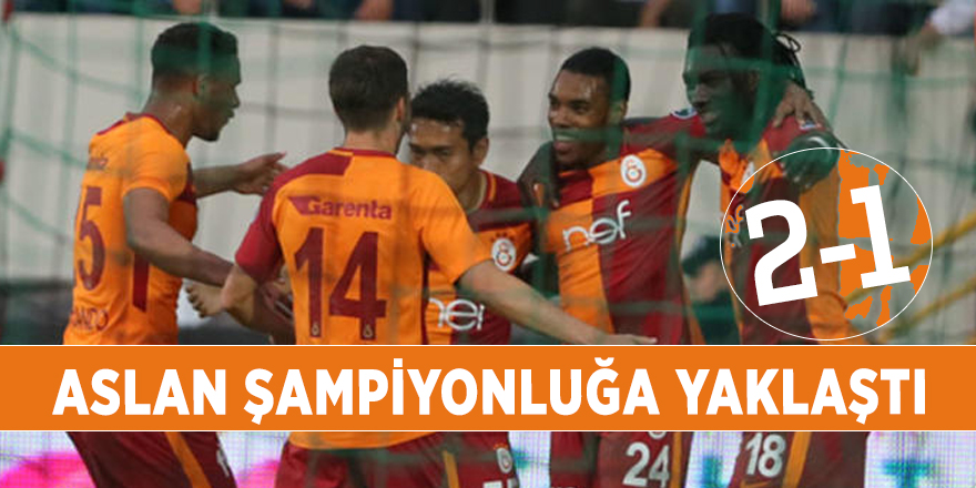 Galatasaray deplasmanda Akhisarspor'u 2-1 mağlup etti