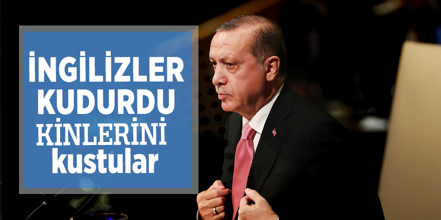 İngilizler kudurdu! Kinlerini kustular