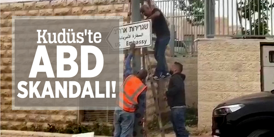 Kudüs'te ABD skandalı!