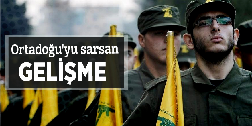 Ortadoğu'yu sarsan gelişme