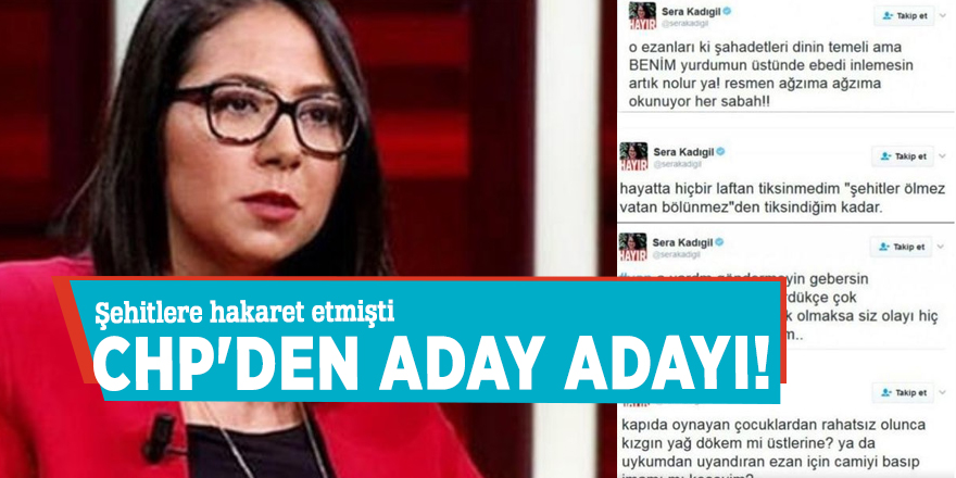 Şehitlere hakaret etmişti... CHP'den aday adayı!