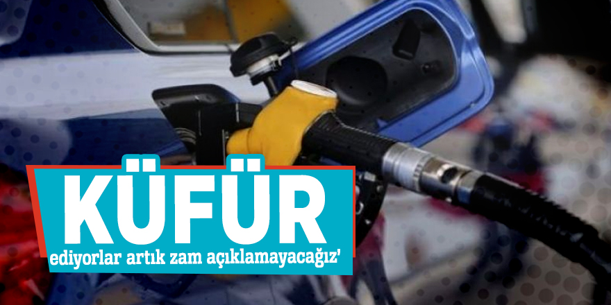 PÜİS'den ilginç karar! ‘Küfür ediyorlar artık zam açıklamayacağız’