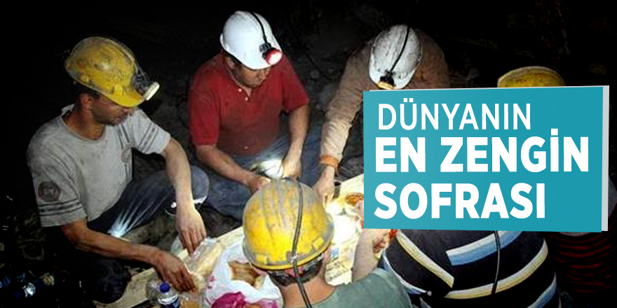 Dünyanın en zengin sofrası