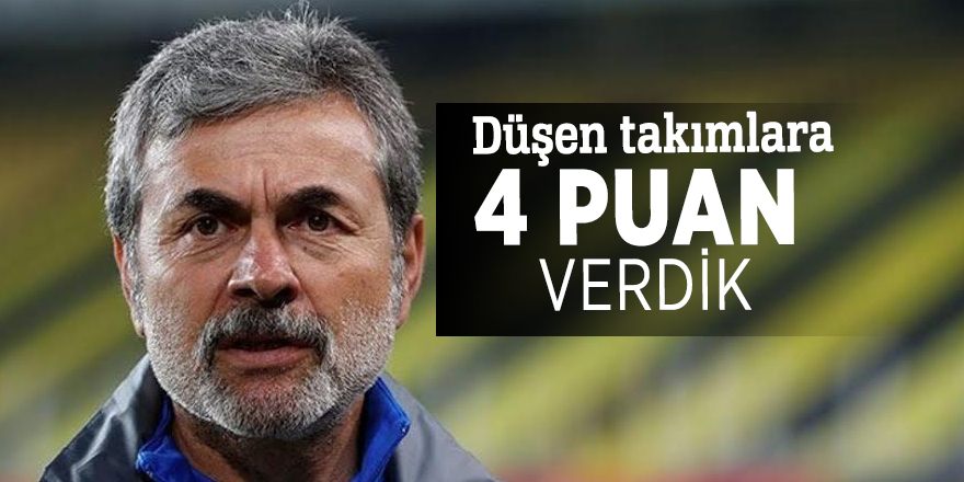 Düşen takımlara 4 puan verdik