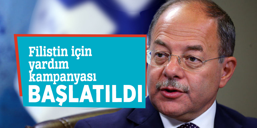 Filistin için yardım kampanyası başlatıldı