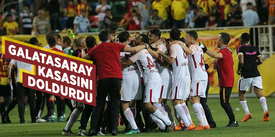 Galatasaray kasasını doldurdu