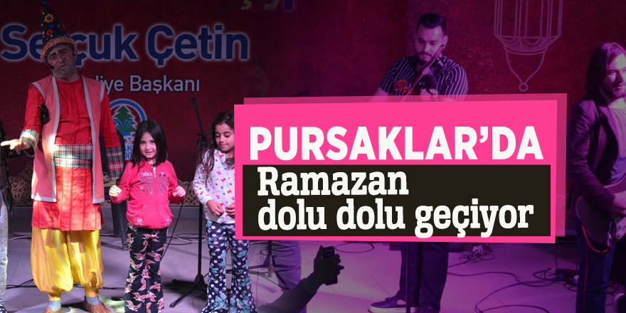 Pursaklar’da Ramazan dolu dolu geçiyor