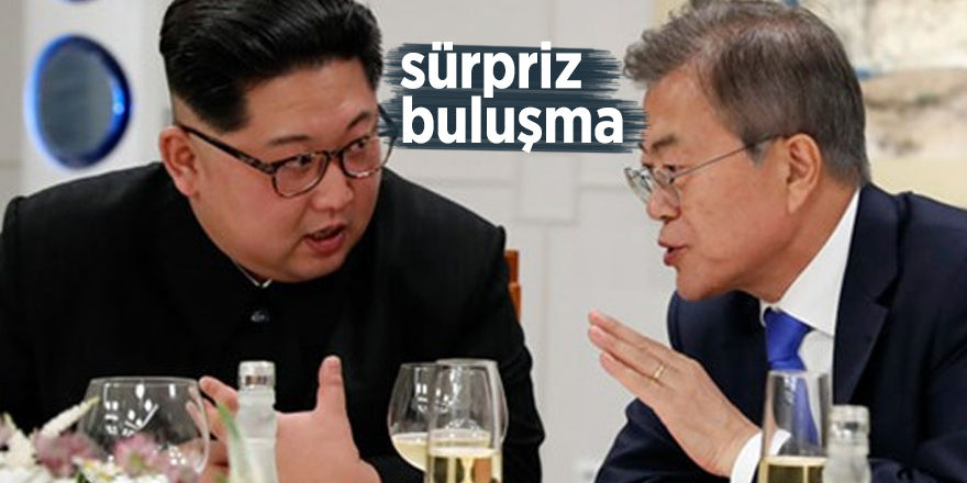 Kuzey Kore ile Güney Kore liderlerinden sürpriz buluşma