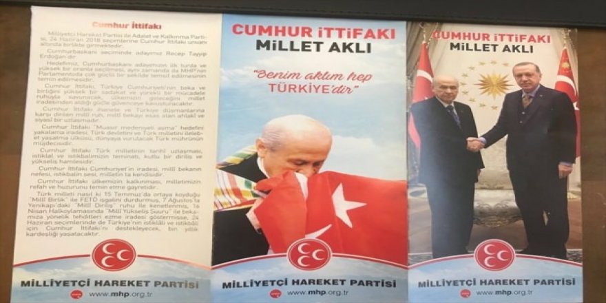 MHP broşüründe dikkat çeken detay!