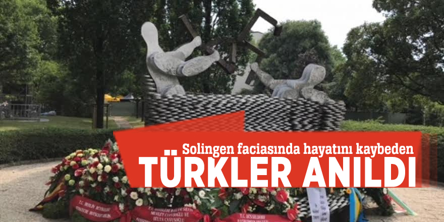 Solingen faciasında hayatını kaybeden Türkler anıldı