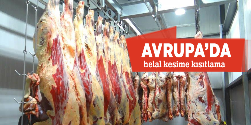 Avrupa’da helal kesime kısıtlama