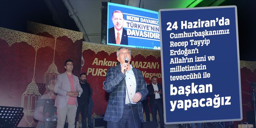 Başkan Çetin binlerce hemşerisiyle bir araya geldi