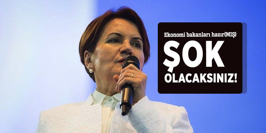 Meral Akşener: Şok olacaksınız!